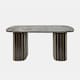 image 1 of OHS Madison Ribbed Long Coffee Table Living Room Office