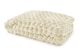 image 1 of Leah Collection Deluxe Throw in Cream (55" x 71") | Cream | Cream