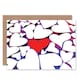 image 1 of Love Heart Illustration Pattern Anniversary Love Valentines Day Card