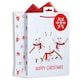 image 1 of Photographic Marshmallow Design Medium Christmas Gift Bag