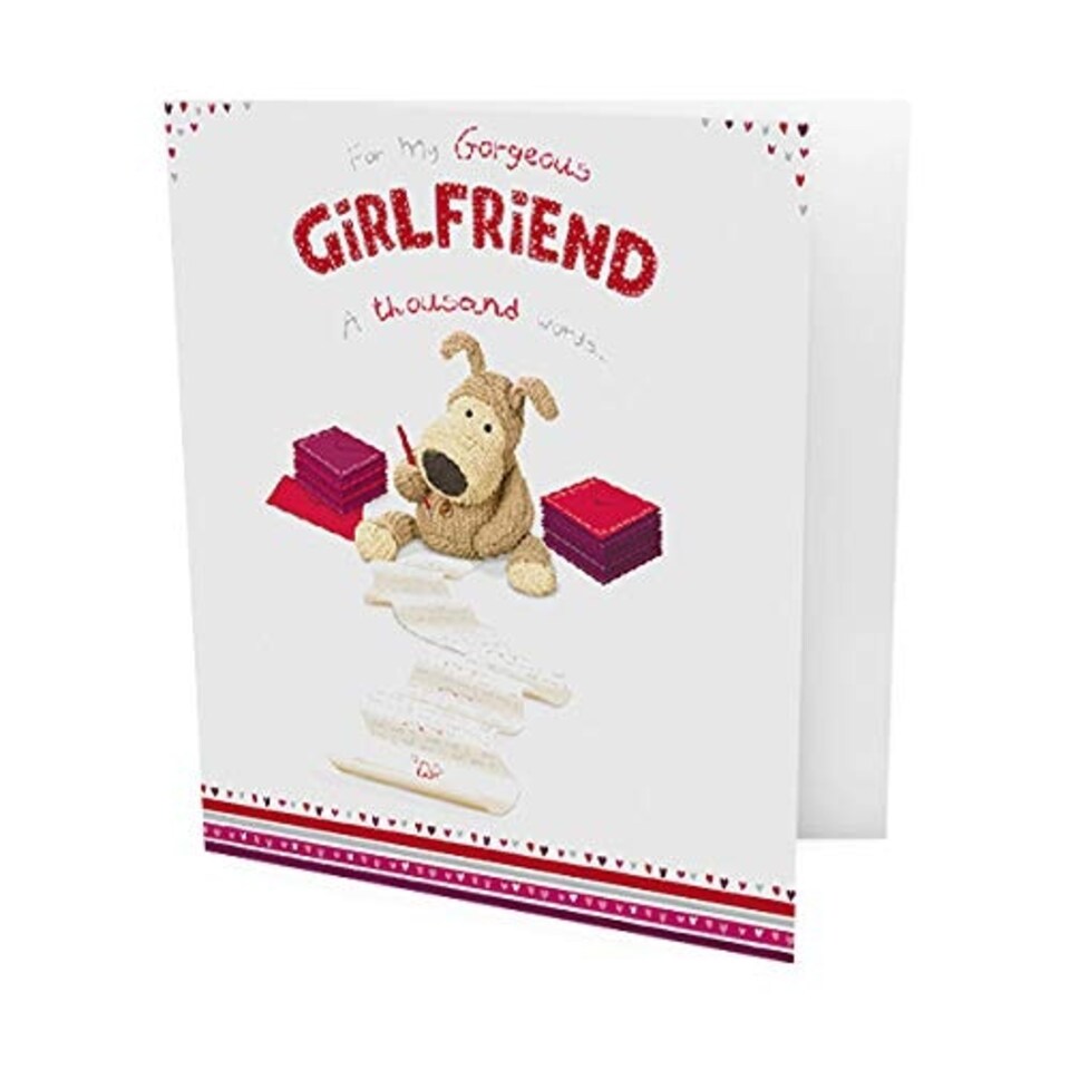 image 1 of Boofle for My Gorgeous Girlfriend Valentine's Day Card