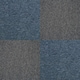 image 2 of 40 x Carpet Tiles 10m2 / Storm Blue & Charcoal Black Black