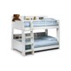 image 2 of Premium Modern White Bunk Bed 2 x 3ft (90cm) - Best Seller