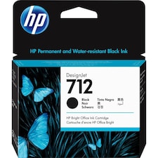 HP 712 Black High Capacity Ink Cartridge 80ml - 3ED71A N/A