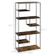 image 3 of HOMCOM 7 Tier Storage Shelves, Free Standing Book Shelf for Study