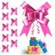 image 1 of 10pcs Hot Pink 50mm/5cm Pull Bows Gift Wrap & Hampers | Pink | Hot Pink