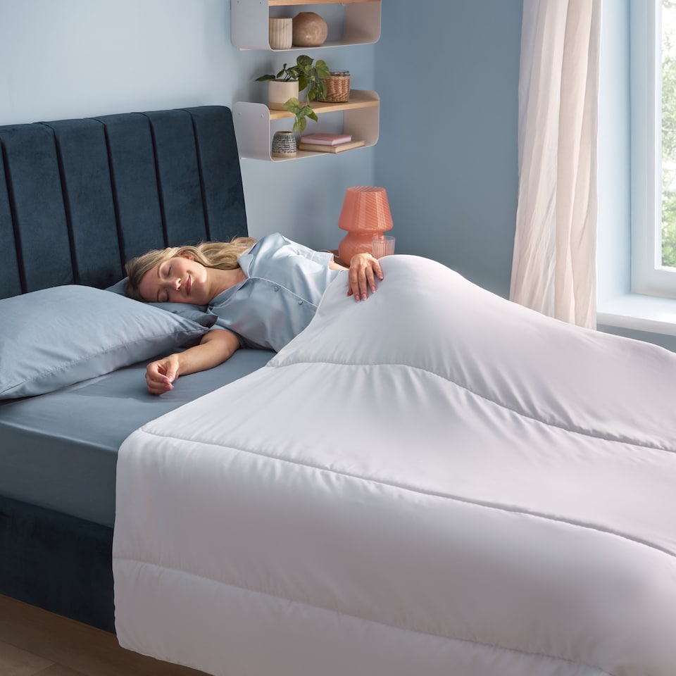 image 1 of Silentnight Summer Breeze 4.5 Tog Duvet | White