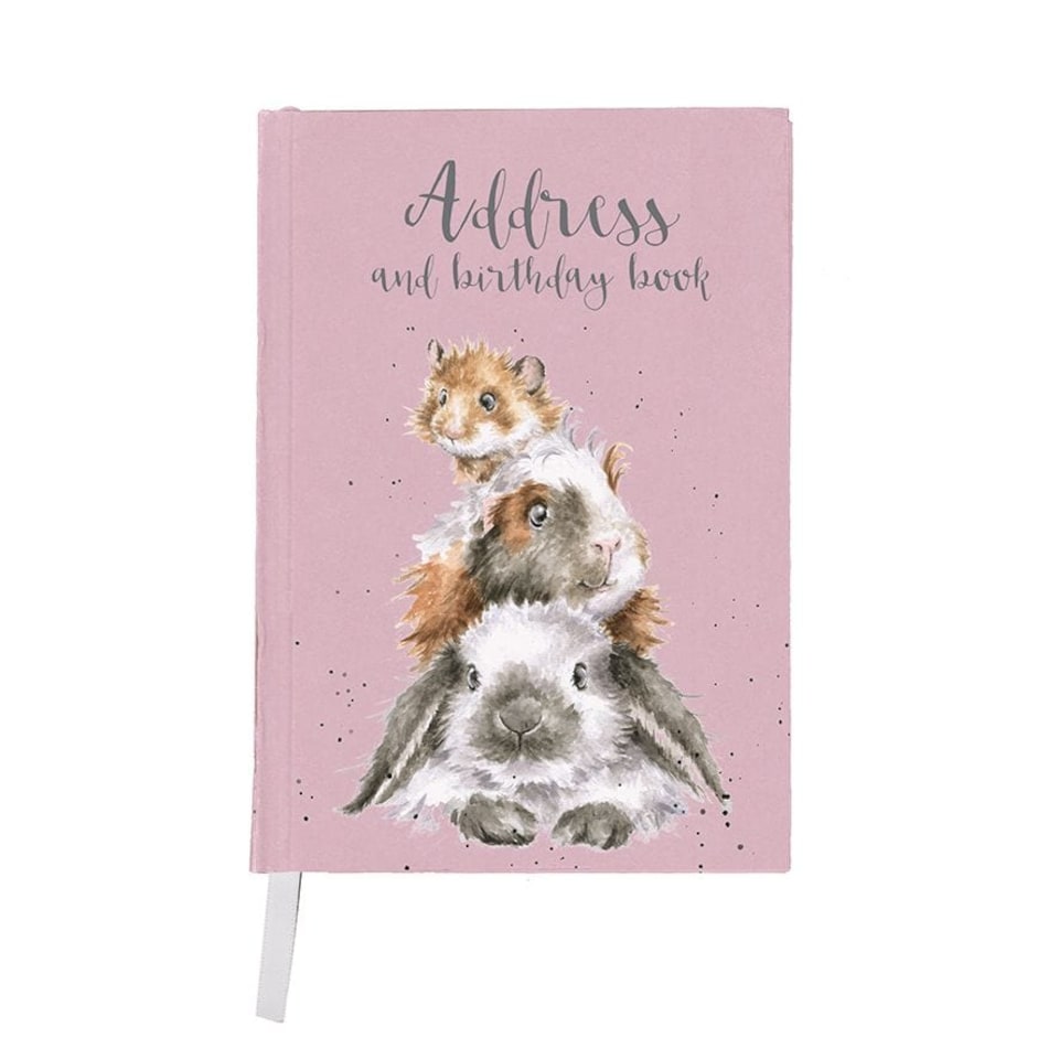 image 1 of Wrendale Designs A5 Address & Birthday Book - 3 Sections, Handbag-Friendly