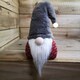 image 4 of 35cm Festive Christmas Light Up Lit Gonk with Grey Hat and Red Body