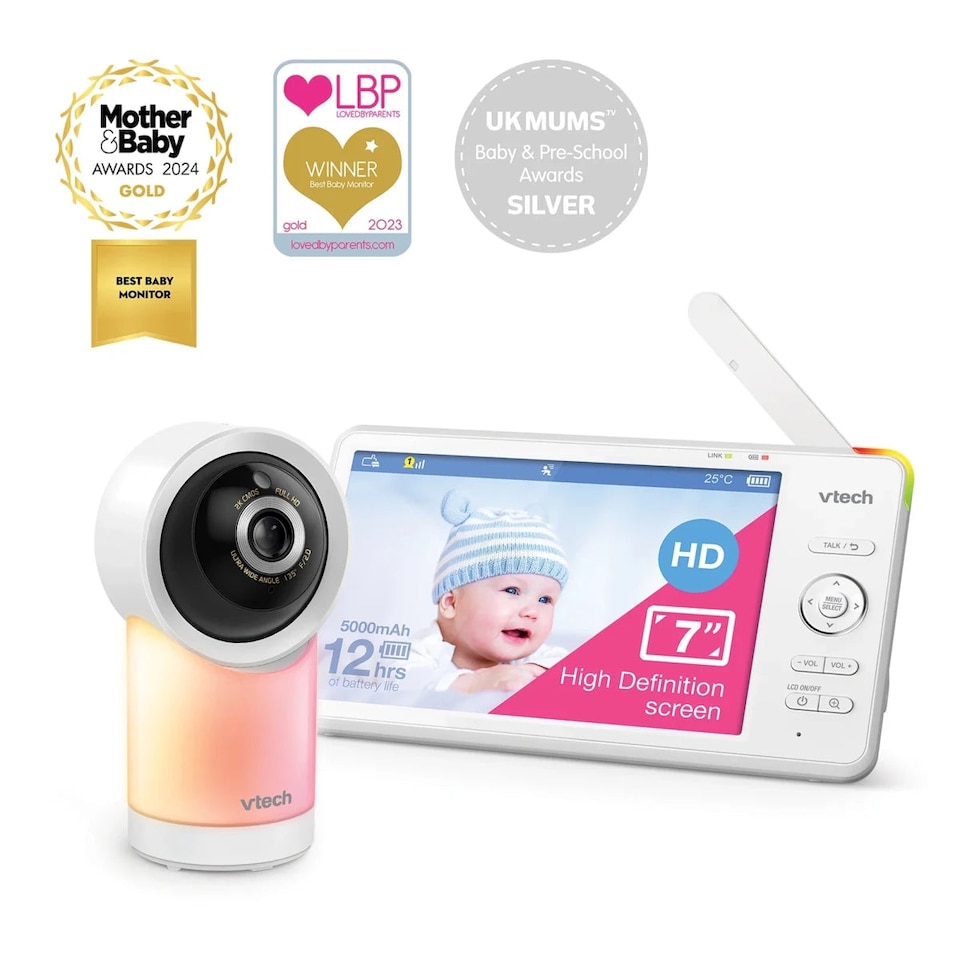image 1 of Vtech 7" Wifi Pan And Tilt Monitor Rm7766HD