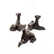 image 1 of Greyhound Plant Pot Feet - Set of 3 - L9.5 x W12 x H7.5 cm Grey