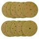 image 1 of 150mm Sanding Discs Aluminium Oxide Abrasive 320 Grit 15 Hole Hook + Loop 100pc