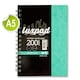 image 2 of Silvine A5 200 Page Wiro Bound Luxpad Notebook