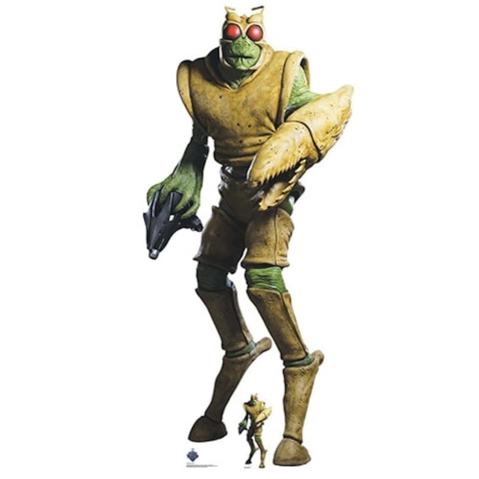 Wrarth Warrior Doctor Who Lifesize Cardboard Cutout 197cm