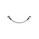 image 1 of Shires Elastic Horse Fillet Strap - Black - 50cm
