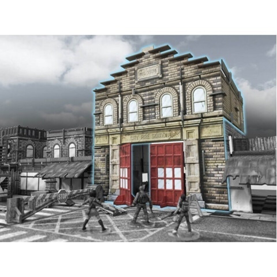 Urban Apocalypse Terrain - Fire Station