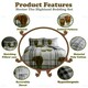 image 5 of Hector The Highland Duvet Cover Set Reversible Polycotton Beddings Multi | Double