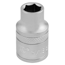 5/16" 6Pt Socket 3/8 Dr-Pckd - 16549