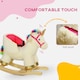 image 6 of AIYAPLAY Rocking Horse Ride on Unicorn with Realistic Sound for 18-36 Months
