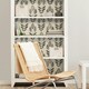 image 4 of NuWallpaper NUS2459 Folk Tulip Peel & Stick Wallpaper, Charcoal Multi