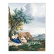image 3 of Aert Schouman Framed Wall Art Peasant Family in a Landscape with Cattle
