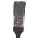 image 2 of Pro User No Bristle Loss Plastic DIY Paint Brush - 4cm - Black