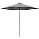 image 1 of Outsunny 2.8m Garden Parasol Umbrella, Round Outdoor Market Table Umbrella Sun Shade Canopy, Dark Grey