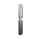 image 4 of 2 PACK Lift Off Stainless Steel Bullet Hinge Weld On 10x60mm Heavy Duty Door Silver