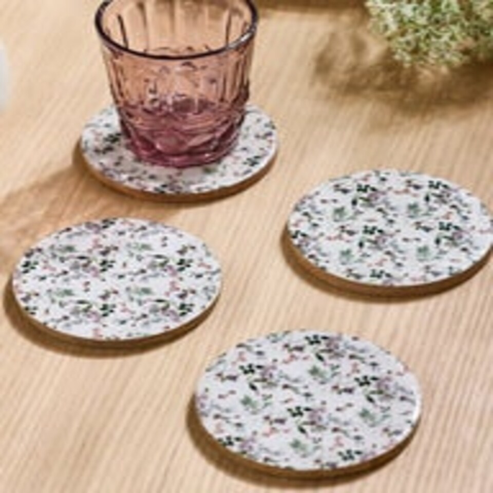 image 1 of Conte Set of 4 Coasters