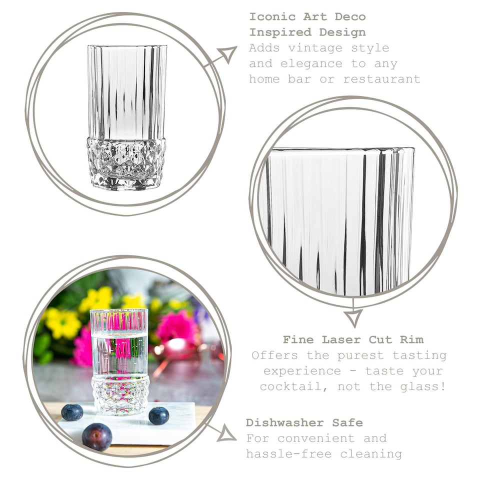 image 1 of Bormioli Rocco America '20s Shot Glasses - 80ml - Clear - Pack of 6 Clear