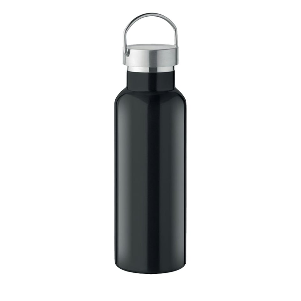 image 1 of MidOcean Florence Double-Walled 500ml Bottle - Black - One Size Black | One Size