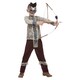 image 1 of Dark Spirit Warrior Fancy Dress Costume Kids Unisex Small - Age 4-6