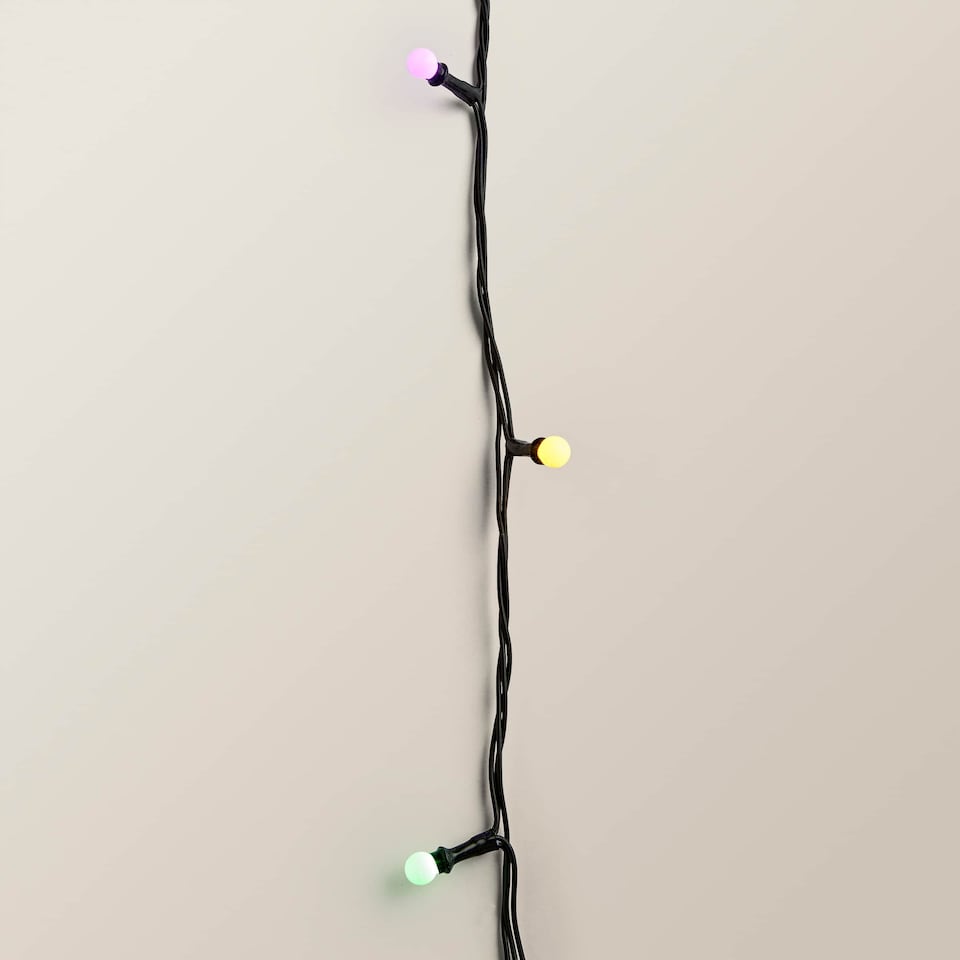 image 1 of ValueLights 240 Multi Coloured Bubble String Lights