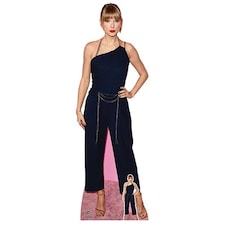 Taylor Navy Jumpsuit Lifesize Cardboard Cutout 183cm