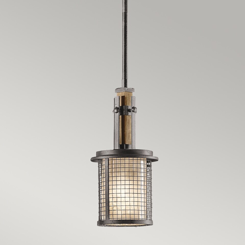 image 1 of Ahrendale 1 Light Ceiling Mini Pendant Iron, E27