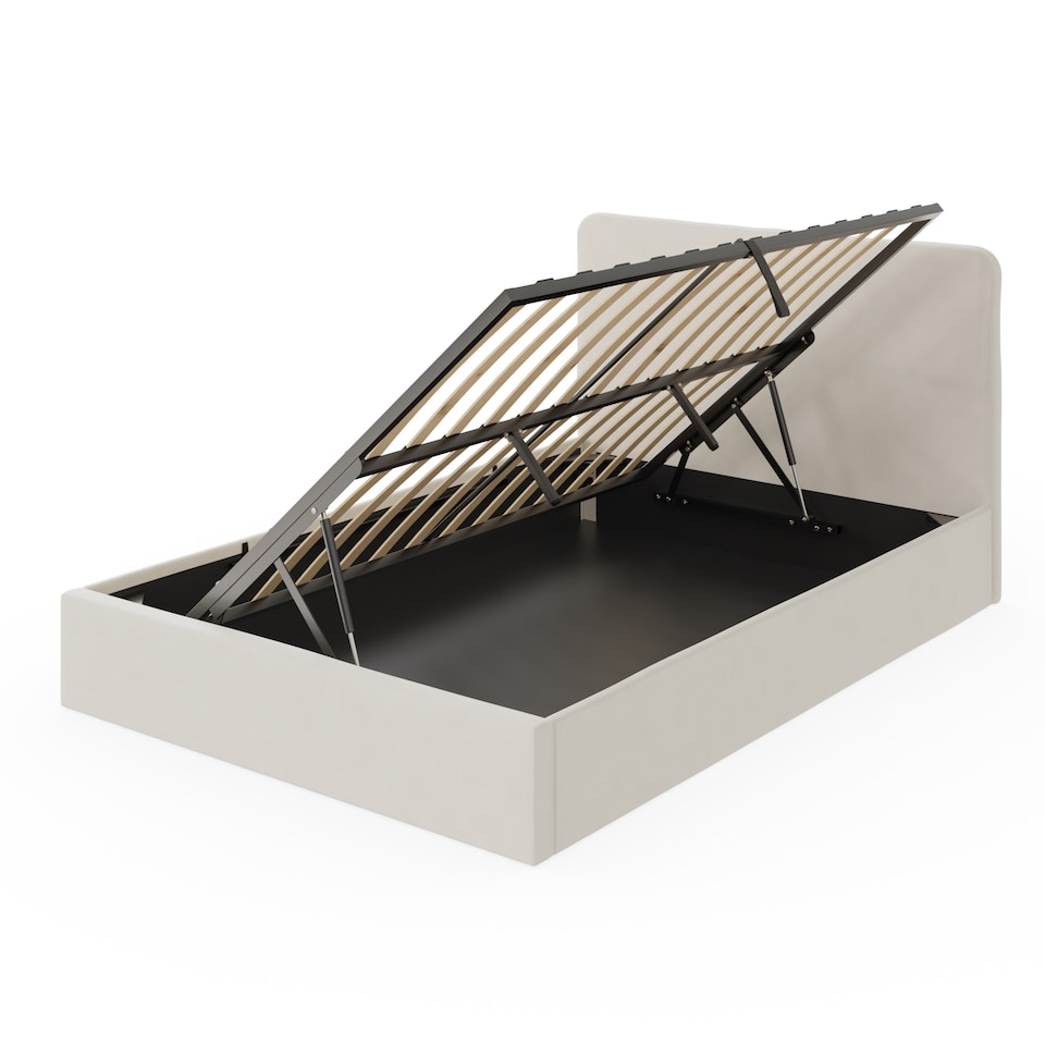 image 1 of Chiswick Ottoman Bed Small Double Natural | Cream | Natural