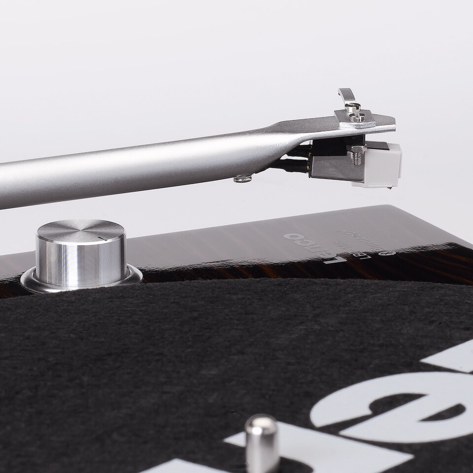 image 1 of LENCO LBT-188WA - Turntable with Bluetooth transmission, dark brown