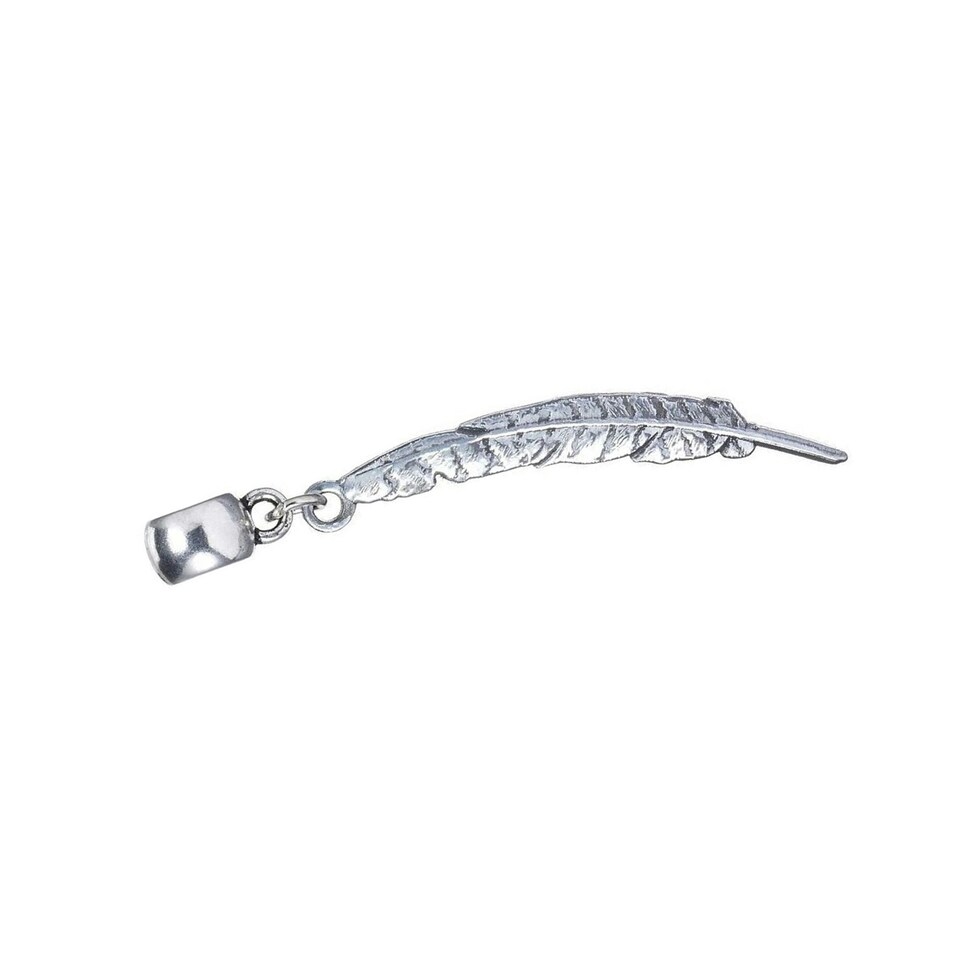image 1 of Harry Potter Feather Charm - Silver - One Size