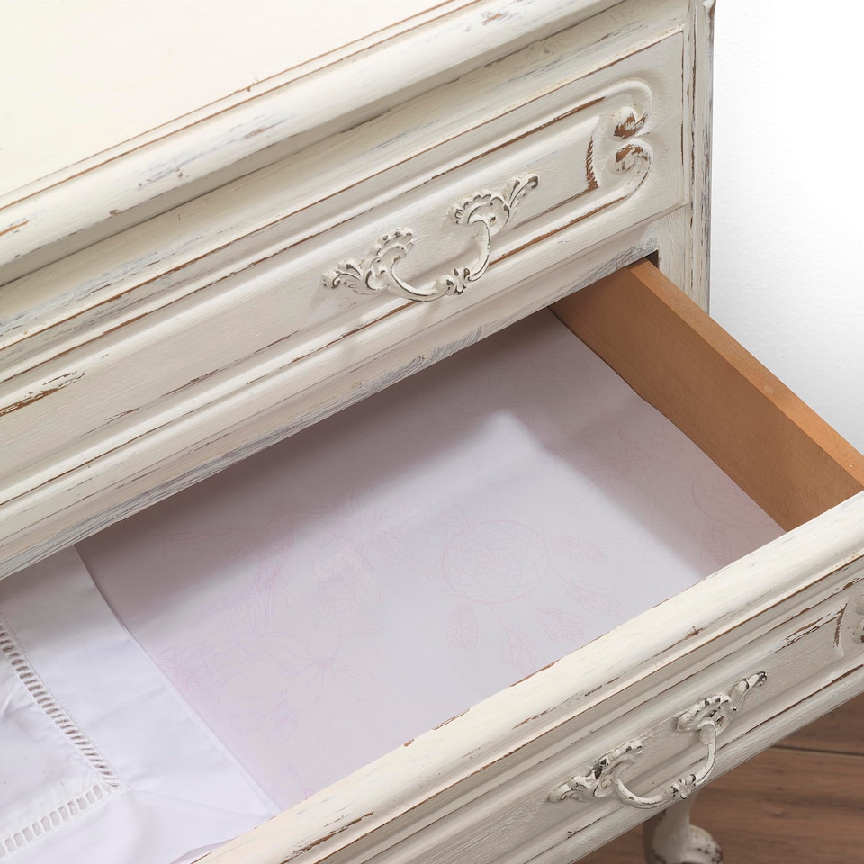 image 1 of Hassett Green London Four Pack Scented Drawer Liners - Honeysuckle & Jasmine - Endless Ocean - Sensual Sensuelle - Natural Cotton - 6 Sheets size 600 x 400 In Every Box