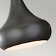 image 4 of Beso 1 Light Dome Ceiling Pendant Dark Bronze, E27