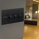 image 2 of Volex Crabtree 4-Gang Dimmer Light Switch - Flush Style