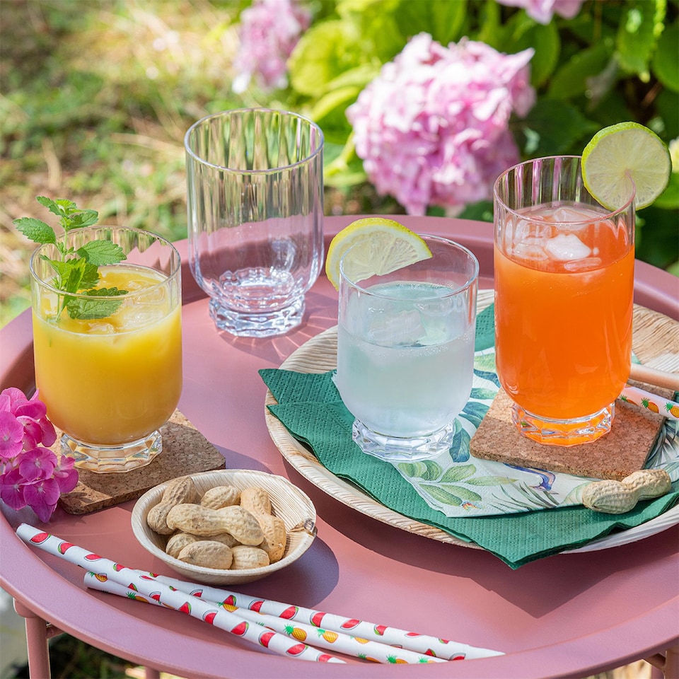 image 1 of Bormioli Rocco Florian Double Whisky Glasses - 375ml - Clear - Pack of 6 | Clear | Clear