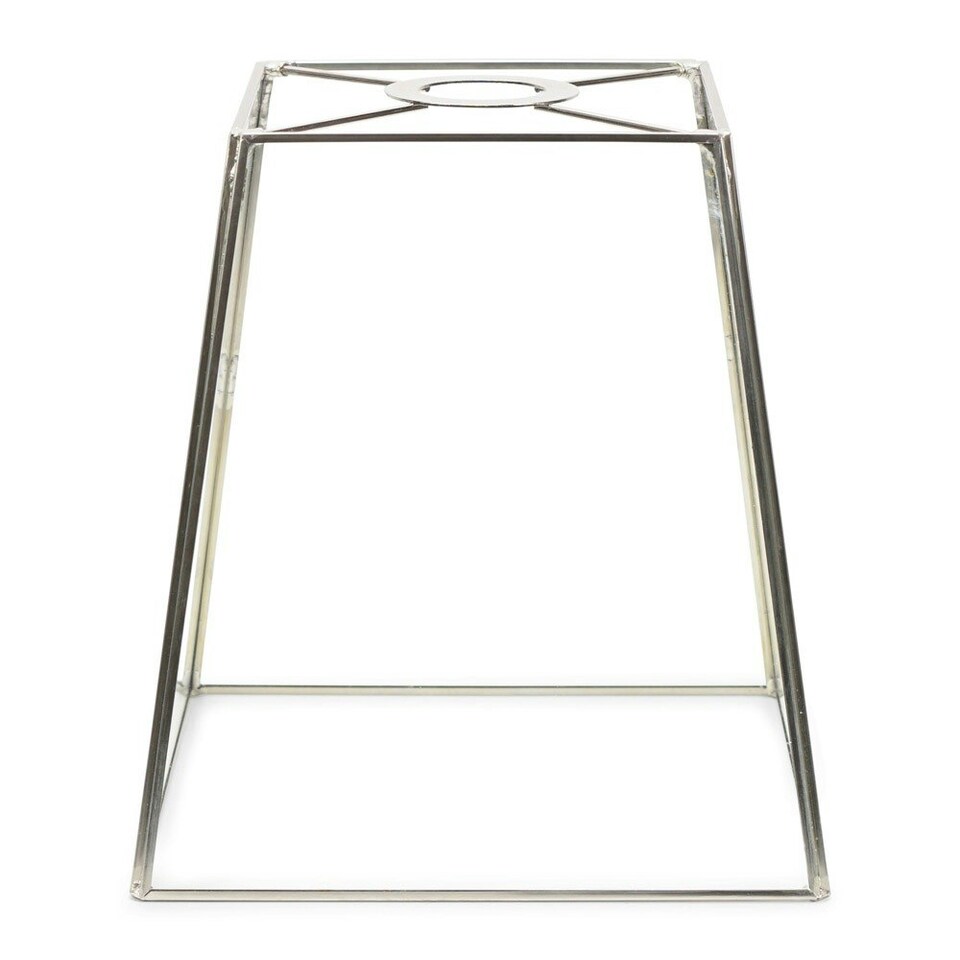 image 1 of ValueLights Susie Glass Pendant Lantern Chrome Case Easy Fit Lamp Shade with LED Bulb | Chrome