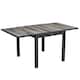 image 1 of Outsunny Extendable Outdoor Dining Table Aluminium Rectangle Patio