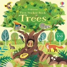 First Sticker Book Trees Paperback