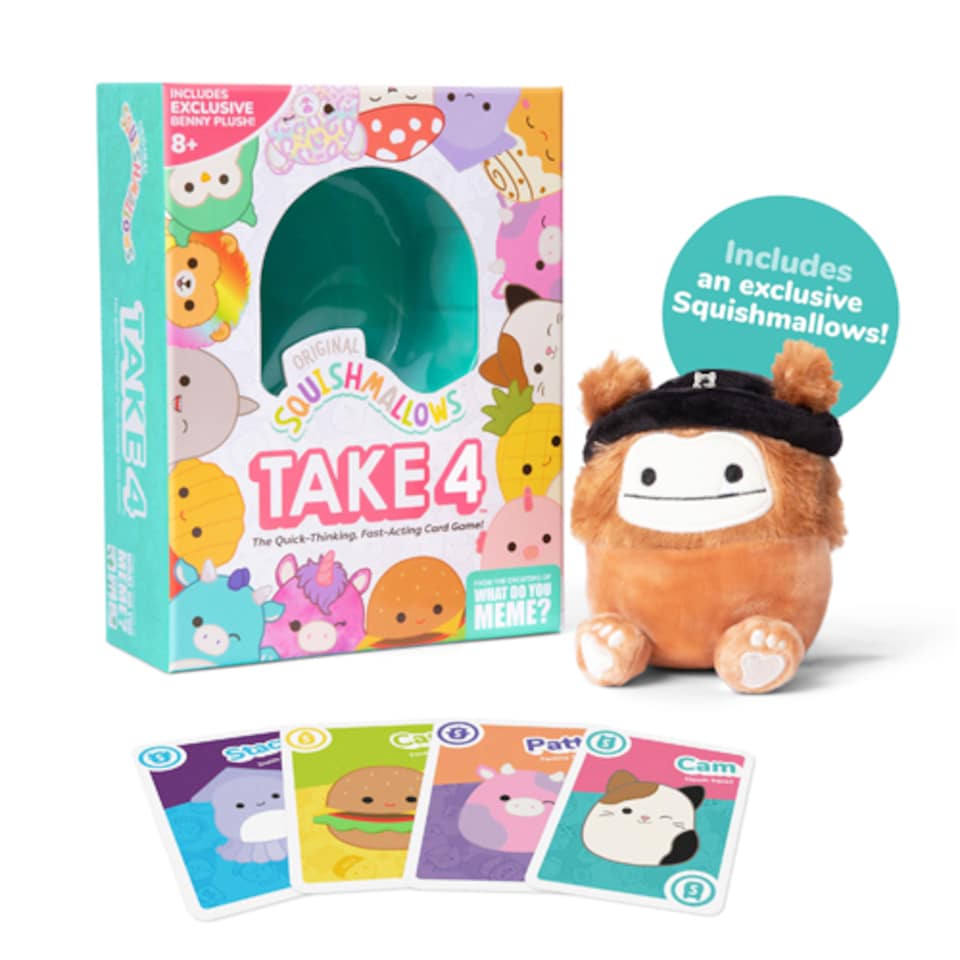 Squishmallows TAKE4 Card Game