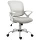 image 1 of Vinsetto Mesh Task Swivel Chair Home Office Desk w/ Lumbar Back Support, Grey