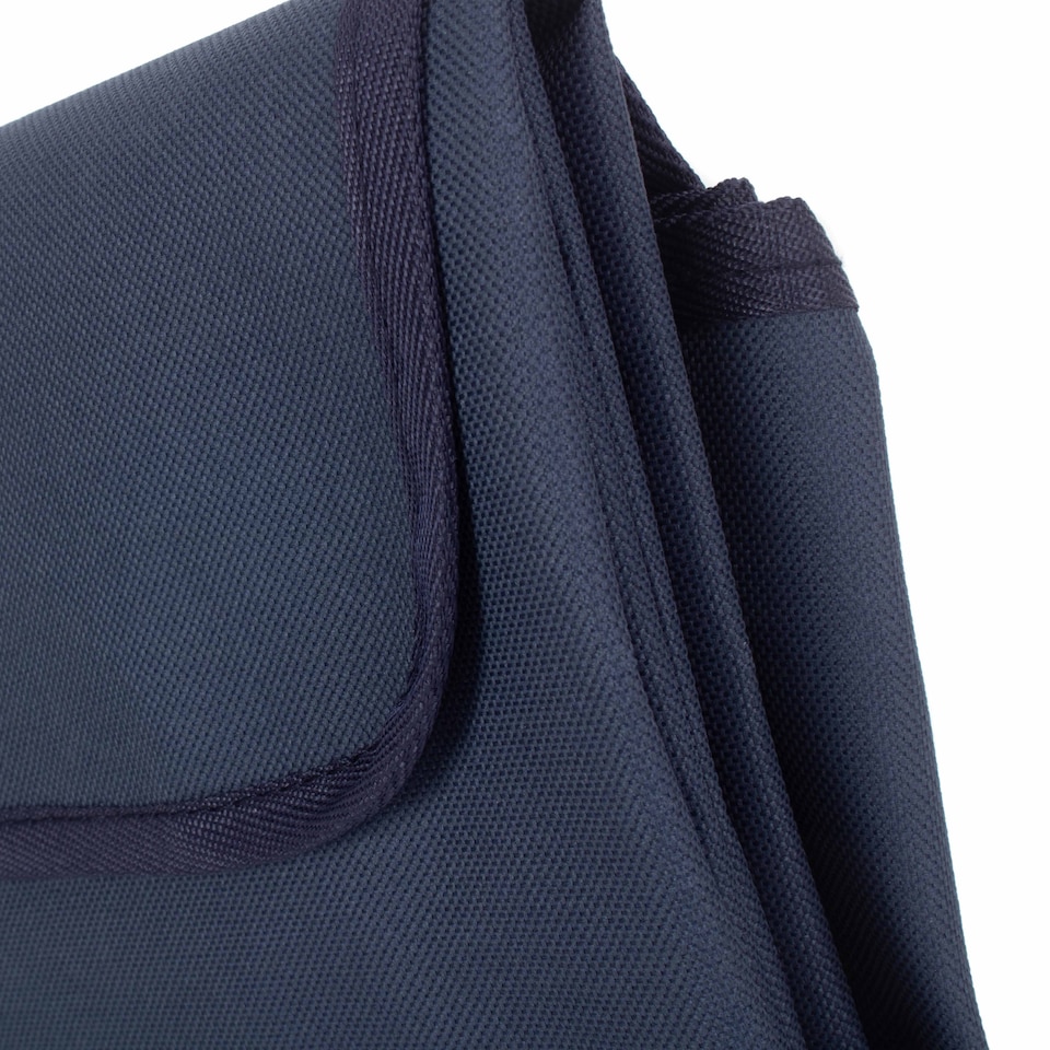 image 1 of Navy Blue Waterproof Picnic Blanket | Blue | Blue