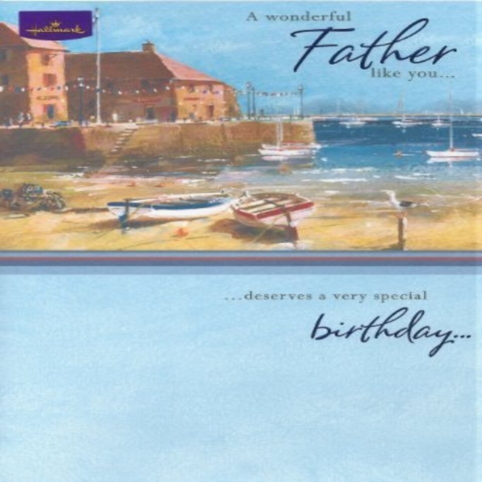 image 1 of A Wonderful Father Like You Birthday Card