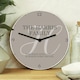 image 1 of Personalised Family Wooden Clock